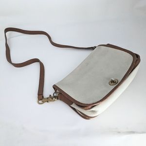 Vintage Mitchell Leather USA Crossbody Bag